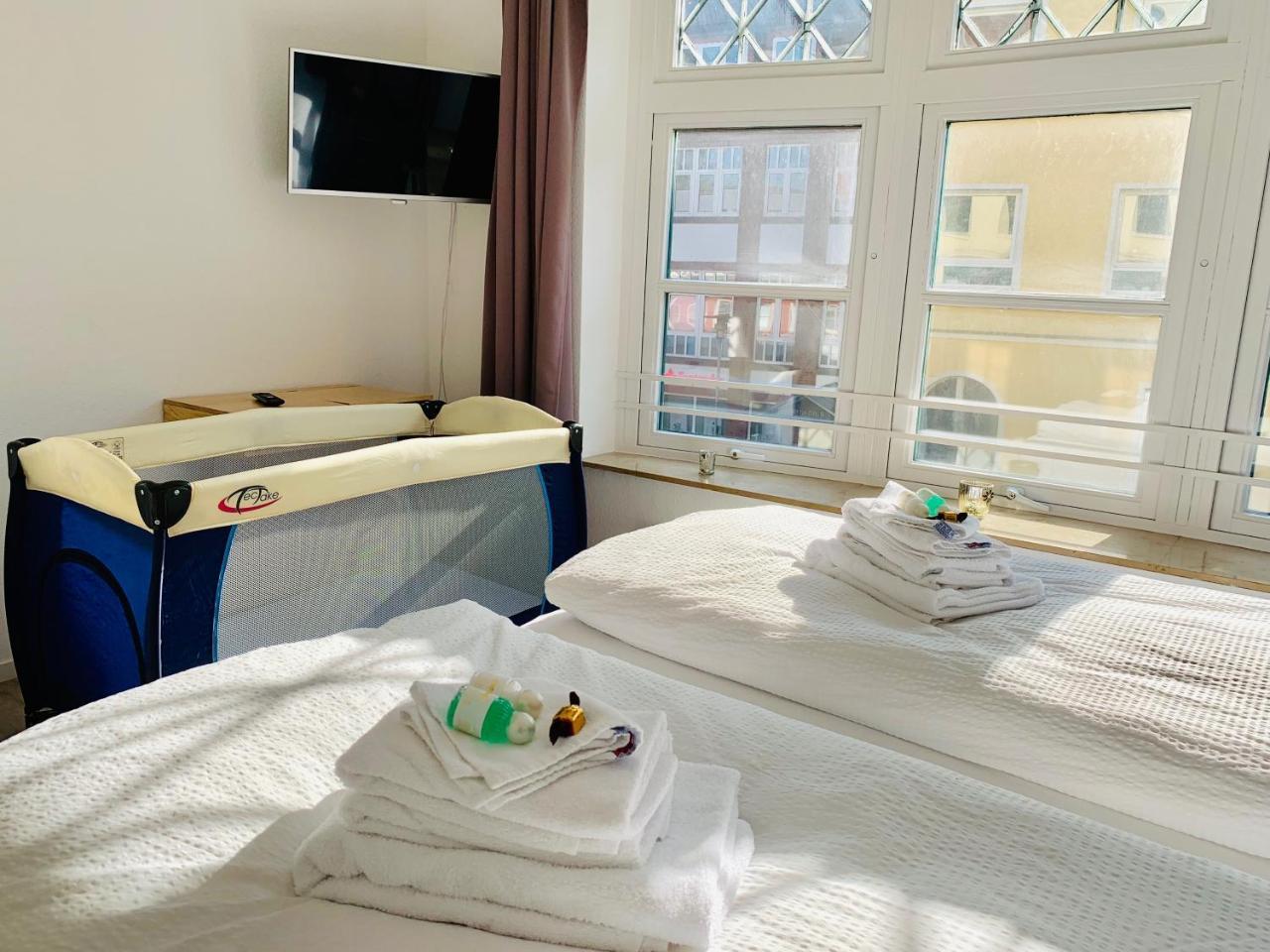 Fewo1846 - Atrium - Luxurioese Wohnung Mit 3 Schlafzimmern Und Balkon Im Stadtzentrum Фленсбург Екстериор снимка