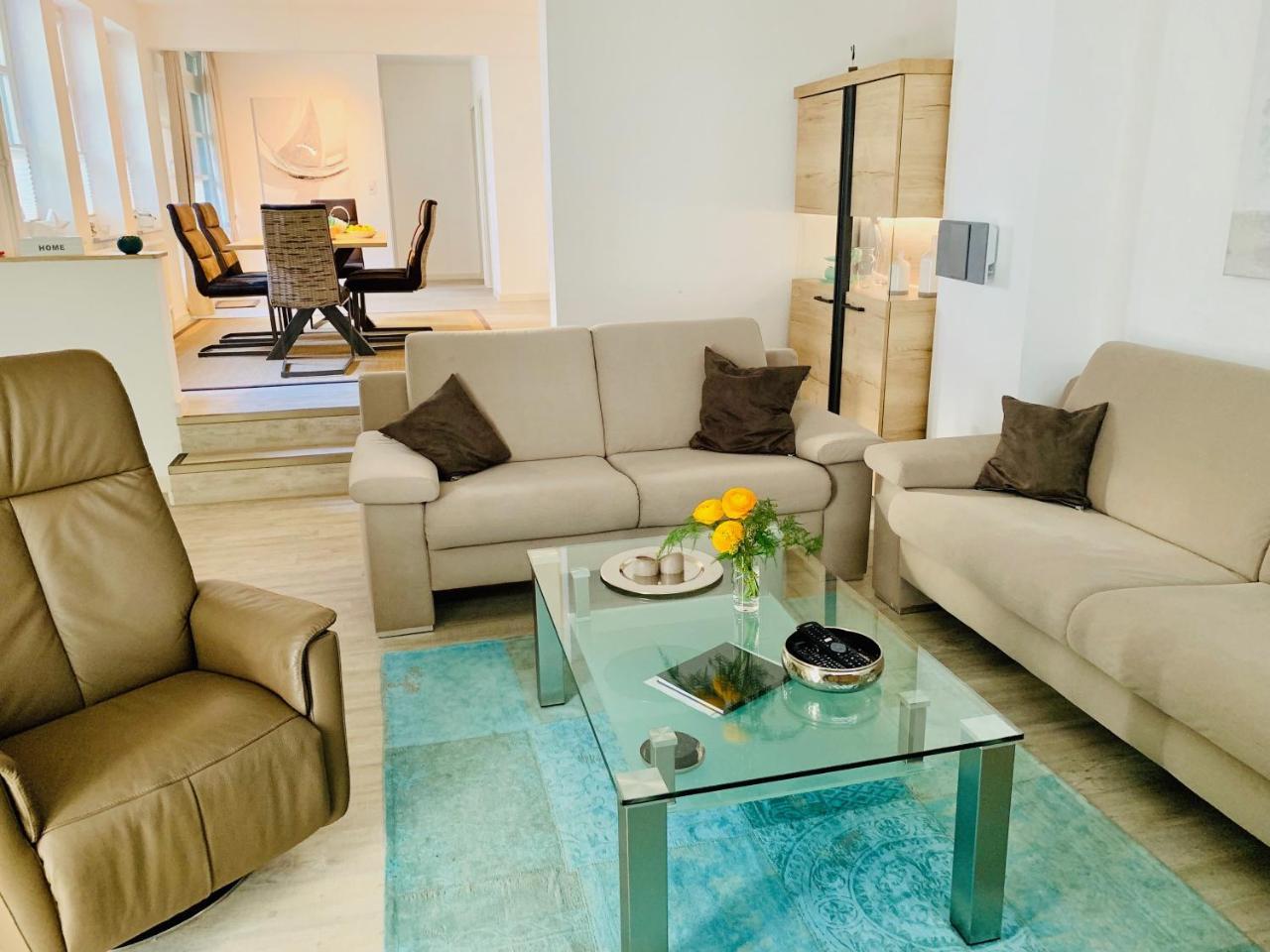 Fewo1846 - Atrium - Luxurioese Wohnung Mit 3 Schlafzimmern Und Balkon Im Stadtzentrum Фленсбург Екстериор снимка