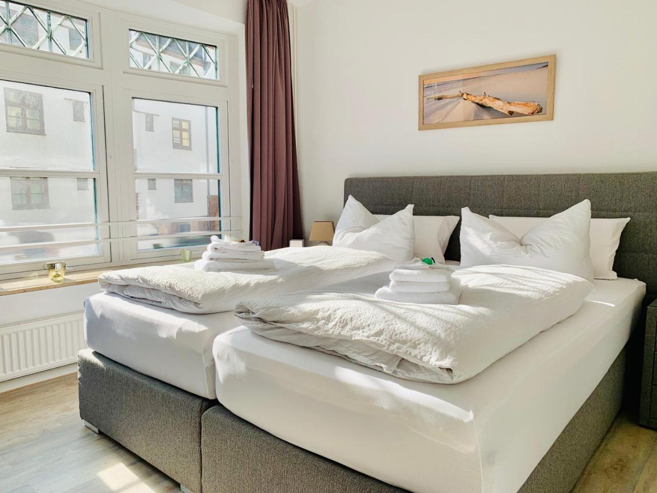 Fewo1846 - Atrium - Luxurioese Wohnung Mit 3 Schlafzimmern Und Balkon Im Stadtzentrum Фленсбург Екстериор снимка
